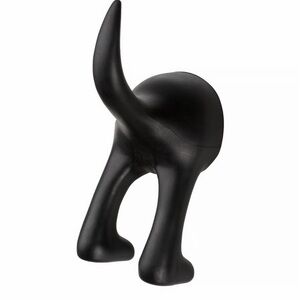 IKEA bastis six (6) Black Dog Tail Wall Hook